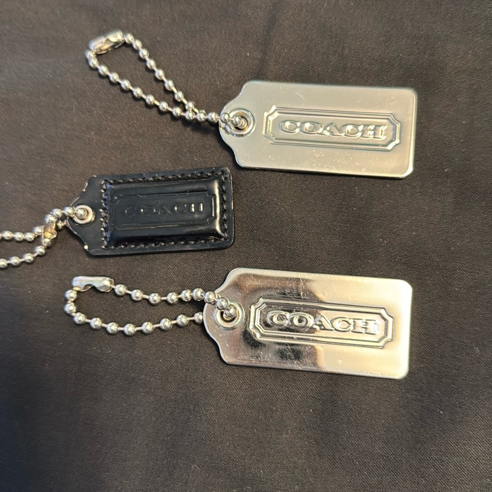 Coach Metal Tags for handbags